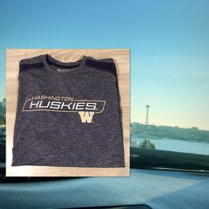 University of Washington workout short. Dry fit.